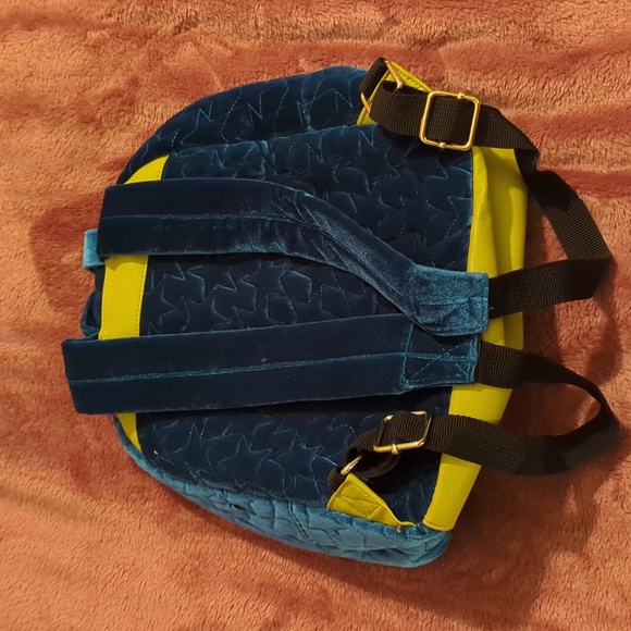 Betsey Johnson velvet mini backpack - Picture 3 of 5